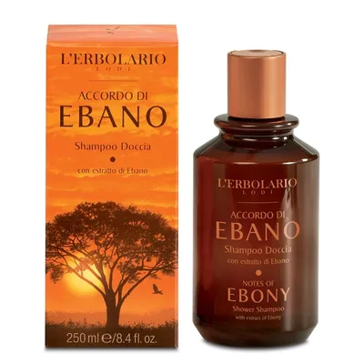 L'Erbolario Accordo di Ebano Doccia Shampoo (Szampon/żel pod prysznic 2w1)