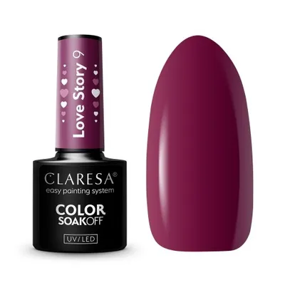 Claresa Love Story  Soak-off UV/LED Color (Lakier hybrydowy do paznokci)