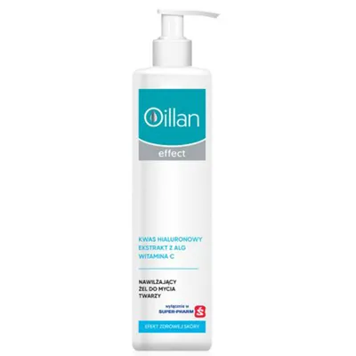 Oillan Effect, Nawilżający żel do mycia twarzy