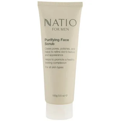 Natio For Men, Purifying Face Scrub (Oczyszczający peeling do twarzy dla mężczyzn)