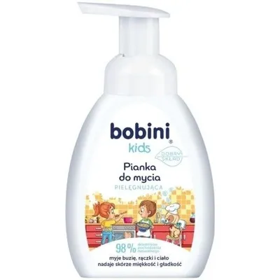 Bobini Kids, Lama, Pielęgnująca pianka do mycia