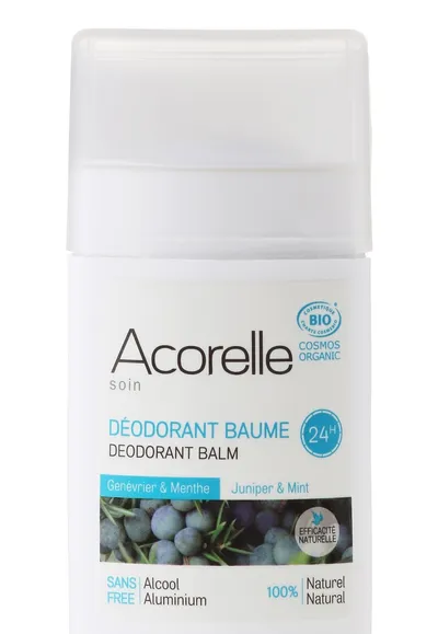 Acorelle Deodorant BIO Certife Homme Genevrier et Menthe (Dezodorant-balsam w sztyfcie `Jałowiec i mięta`)