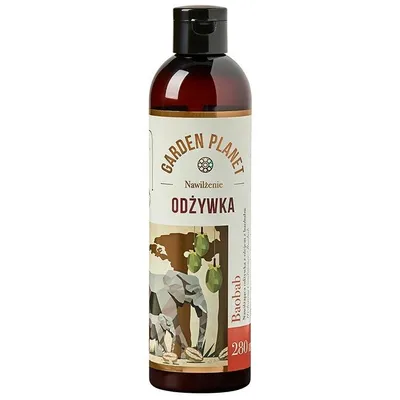 Garden Planet Nawilżająca odżywka do włosów z olejem z baobabu