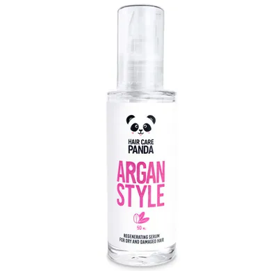 Noble Health Hair Care Panda, Argan Style Regenerating Serum for Dry and Damaged Hair (Serum do włosów)
