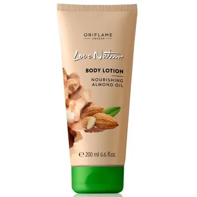 Oriflame Love Nature, Body Lotion Nourishing Almond Oil (Balsam do ciała z odżywczym olejkiem z migdałów)