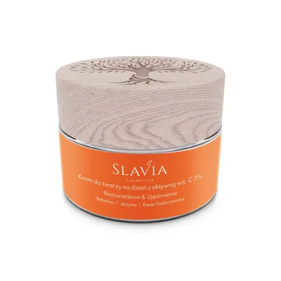 Slavia Cosmetics Krem do twarzy na dzień z aktywną witaminą C 3%