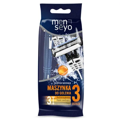 Seyo Men, Jednorazowe maszynki 3 ostrza