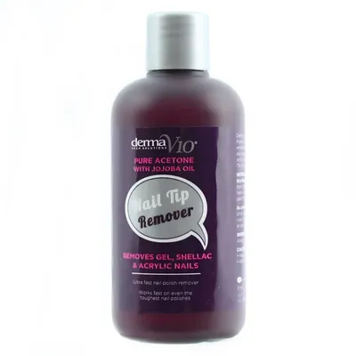 DermaV10 Nail Tip Remover (Aceton kosmetyczny z olejkiem jojoba)