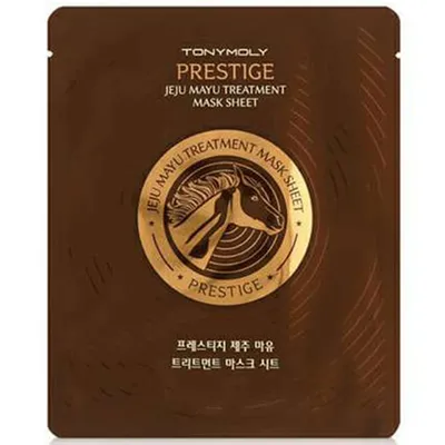 Tony Moly Prestige, Jeju Mayu Treatment Mask Sheet (Maska w płacie)