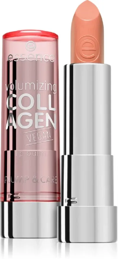 Essence Volumizing Collagen Plump & Care Lip Balm (Balsam do ust z efektem powiększenia)