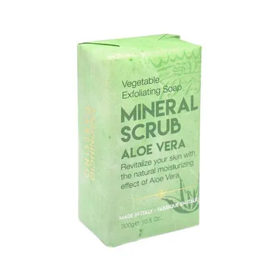 Saponificio Varesino Mineral Scrub Aloe Soap (Mydło peelingujące `Aloes`)