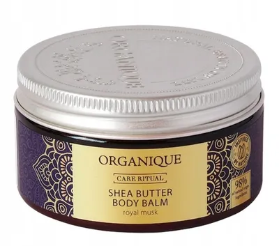 Organique Care Ritual, Shea Butter Body Balm Royal Musk (Balsam do ciała z masłem Shea)