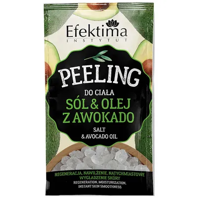 Efektima Peeling do ciała `Sól i olej z awokado`
