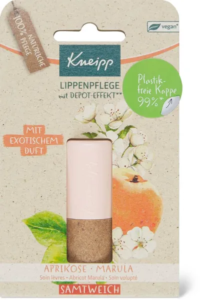 Kneipp Aprikose Marula Lippenpflege mit Depot-Effekt (Balsam do ust  z olejem z pestek moreli i olejem marula)