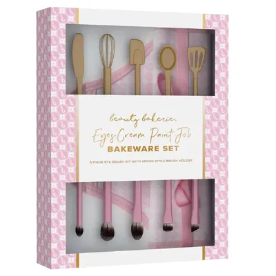 Beauty Bakerie Eyescream Paint Job Bakeware Set (Zestaw  pędzelków do makijażu do oka)