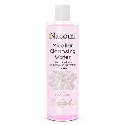Nacomi Micellar Cleansing Water Marshmallow (Płyn micelarny zwężający pory)