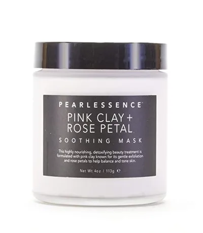 Pearl Essence Pink Clay and Rose Petal Soothing Mask (Maska kojąca)