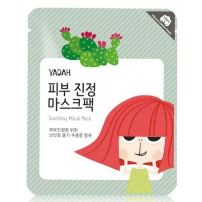 Yadah Soothing Mask Pack (Kojąca maska ​​do twarzy w płachcie)