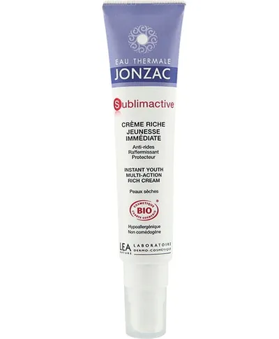 Eau Thermale Jonzac Sublimactive, Creme Riche Jeunesse Immediate (Przeciwzmarszczkowy odżywczy krem do twarzy)