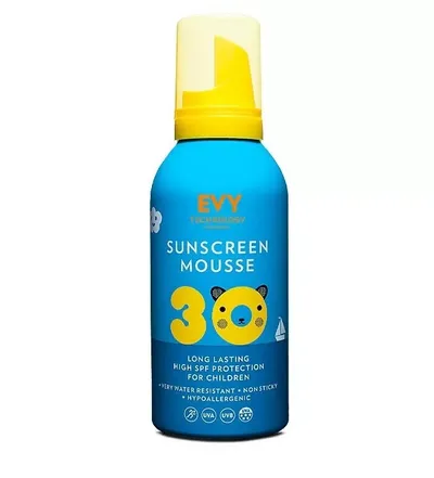 Evy Sunscreen Mousse for Kids SPF30 (Krem przeciwsłoneczny dla dzieci w piance)