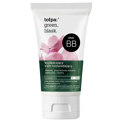 Tołpa Green, Blask., Wygładzający krem rozświetlający z efektem BB