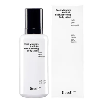 Iossi Pro,  Deep Moisture Prebiotic Fast Absorbing Body Lotion (Intensywnie nawilżający balsam do ciała z naturalnymi prebiotykami)