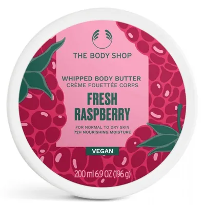 The Body Shop Fresh Raspberry, Whipped Body Butter (Masło do ciała `Soczysta malina`)