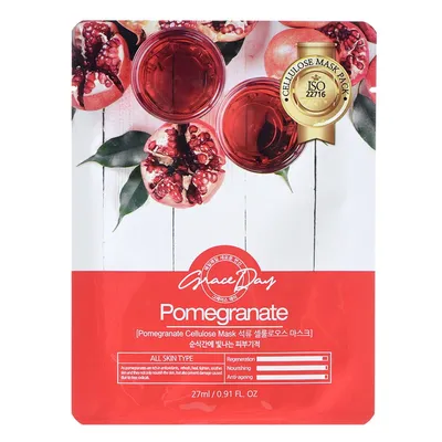 Grace Day Pomegranate Cellulose Mask (Maska w płachcie `Granat`)