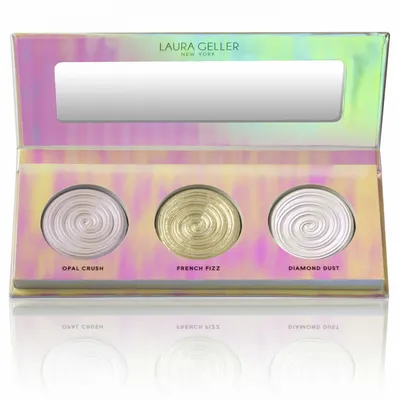 Laura Geller Life Glows On!, Illuminator Palette (Paleta rozświetlaczy)