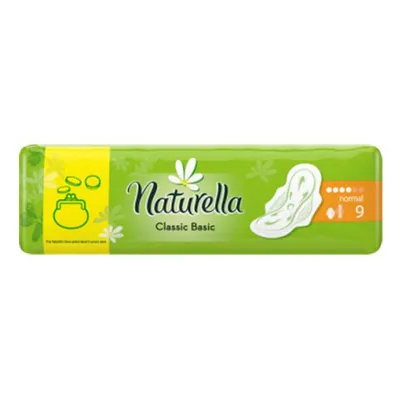 Naturella Classic Basic Normal, Podpaski ze skrzydełkami