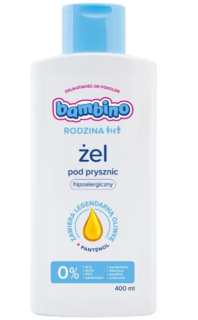 Bambino Rodzina, Żel pod prysznic hipoalergiczny