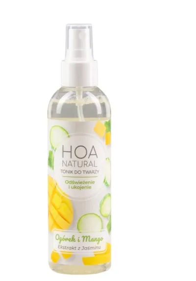 Hoa Natural Ogórek-Mango, Tonik do twarzy