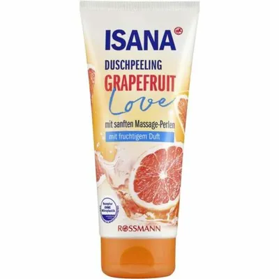 Isana Duschpeeling Grapefruit Love (Peeling pod prysznic z proteinami mlecznymi)