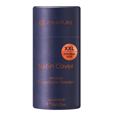 Zanature Satin Cover, Mineral Foundation Powder (Kryjący podkład mineralny w pudrze)