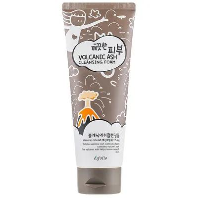 Esfolio Volcanic Ash Cleansing Foam (Pianka do twarzy wygładzająco-oczyszczająca z pyłem wulkanicznym)