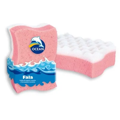 Ocean Gąbka do kąpieli i masażu `Fala`
