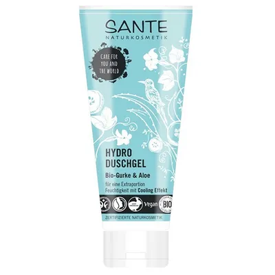 Sante Naturkosmetik Hydro Duschgel Gurke & Aloe (Żel pod prysznic `Ogórek i aloes`)