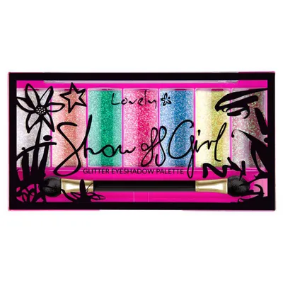 Lovely Insta Glow, Show Off Girl Eyeshadow Palette (Paletka siedmiu cieni do powiek)