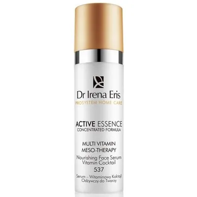 Dr Irena Eris ProSystem Home Care, Active Essence Concentrated Formula Multi Vitamin Meso-Therapy Nourishing Face Serum Vitamin Cocktail (Serum – witaminowy koktajl odżywczy do twarzy)
