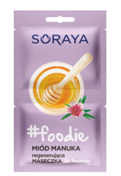Soraya # Foodie, Regenerująca maseczka do twarzy ` Miód Manuka`