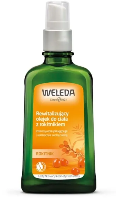 Weleda Vitalisierendes Pflege Ol (Rewitalizujący olejek do ciała z rokitnikiem)