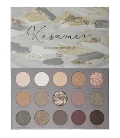 Glam Shop GlamBOX Edycja 24 Kaszmir, Paleta cieni do powiek