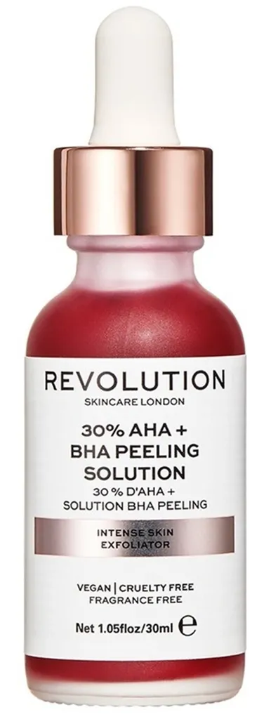 Revolution Skincare Skin Intense Exfoliator 30 % AHA+BHA Pelling Solution (Intensywnie naprawczy peeling do twarzy z 30% kwasem AHA+BHA)