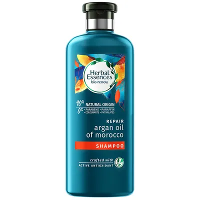 Herbal Essences Bio:renew, Regeneracyjny szampon do włosów `Olejek arganowy z Maroka`