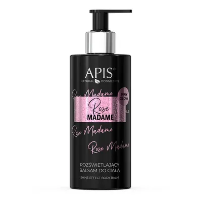 Apis Rose Madame, Rozświetlający balsam do ciała