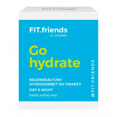 FIT.Friends by Oceanic Go Hydrate, Regeneracyjny hydrosorbet do twarzy