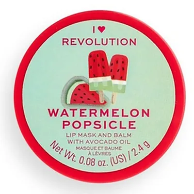 I Heart Revolution Lip Mask Watermelon Popsicle (Balsam i maska do ust)