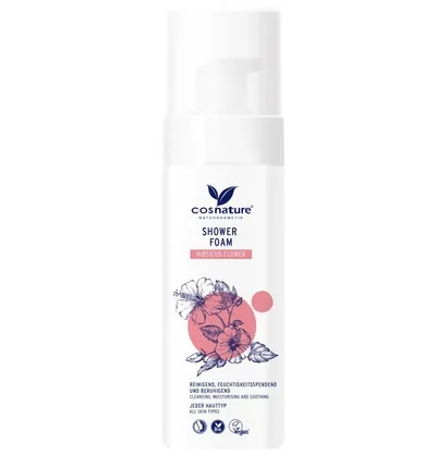 Cosnature Shower Foam Hibiscus Flower (Pianka pod prysznic z kwiatem hibiskusa)