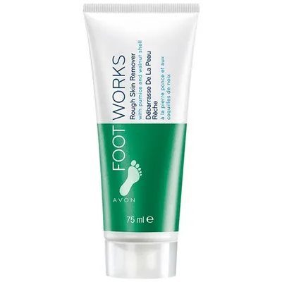 Avon Foot Works, Rough Skin Remover (Złuszczający peeling do stóp)