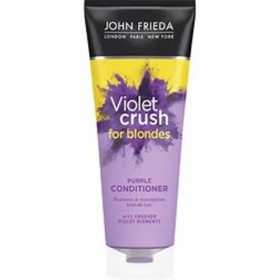 John Frieda Violet Crush for Blondes, Purple Conditioner (Odzywka do włosów blond niwelująca żółte tony)